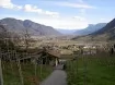 Ankunft Waalweg Dorf Tirol