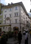 Il centro di Bolzano e piazza del mercato Bolzano centro storico di Alto Adige