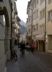 Centro storico di Bolzano nel centro della capitale dell'Alto Adige