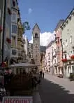 Sterzing Centrum der Stadt in Italien Südtirol am Brenner